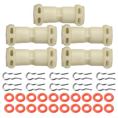 FACAIIO Kit de conectores termobloque de agua para máquinas de café Saeco totalmente automáticas, tubo en forma de I con sellos y abrazaderas, piezas de repuesto ABS