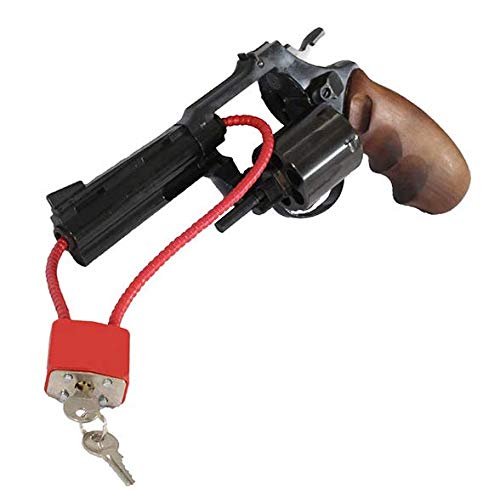 Dac 15" Steel Cable Gun Lock Safety Orange California And Massachusetts Compliant #TOP3