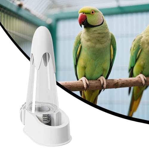 Xijobido Trinkflasche Für Vogelkäfig - Automatischer Futterautomat Für Vogelkäfig,Einfache Montage Trinklösung Für Sittiche Nymphensittiche Aras Kanarienvögel Und Andere Ziervögel