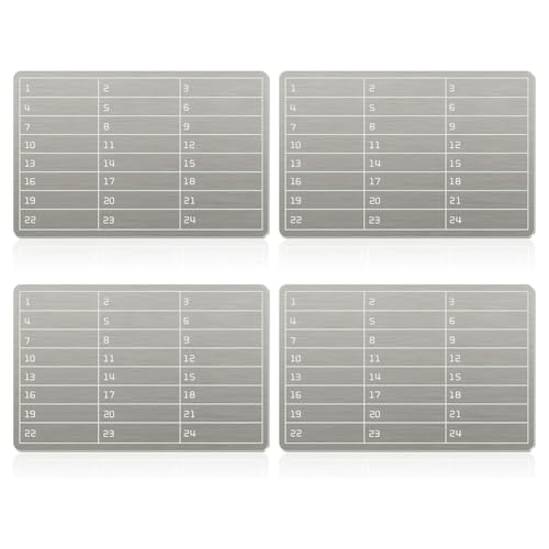 Lobamop Steel Crypto Seed Storage for BIP39-Hardware...