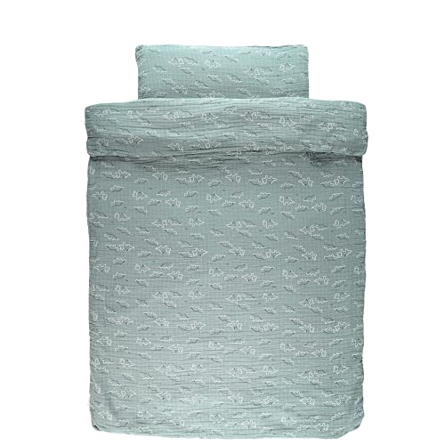 Housse de couette bleu 100x140 par Noukie's linge lit enfant bébé