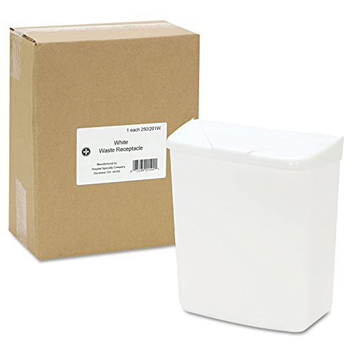 Hospeco 250-201W Feminine Hygiene Receptacle thumb #4