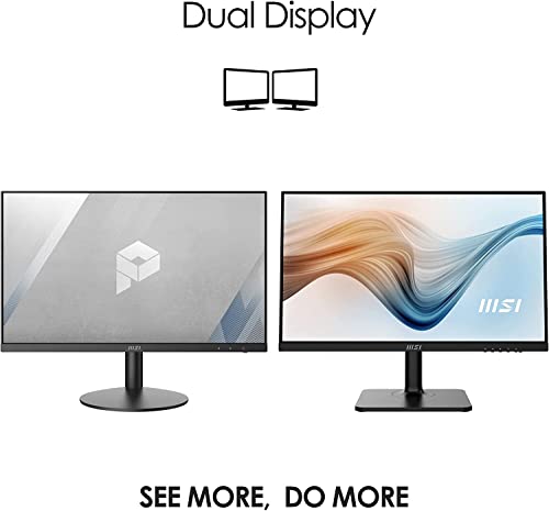 Msi 2022 Pro 24'' Fhd Led All-In-One Aio Desktop Pc Intel 8-Core I7-11700 16Gb Ddr4 512Gb Nvme Ssd 1Tb Hdd Intel Uhd Graphics Wifi Ax Bt Webcam Hdmi Rj45 Com Port Black Windows 10 Pro W/Re 32Gb Usb #TOP3