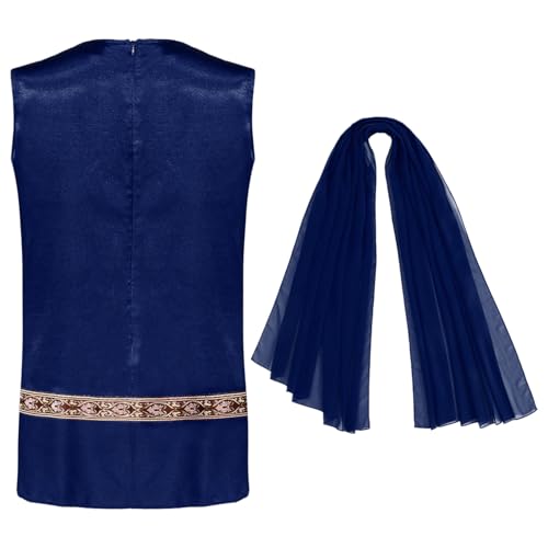 Choomomo Kids Girls Metallic Floral Print Kurta with Scarf Set Ethnic Indian Wear Traditional Party Suit2