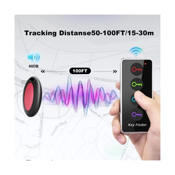 MYLAIM-Key-Finder-LocatorWireless-Key-TrackerRemote-Finder-Tracking-DeviceEasy-to-UsePerfect-for-SeniorsTracker-Tags-for-Car-KeysPhonesWalletTV-Remote-Control1-RF-Transmitter-4-Receivers MYLAIM-Key-Finder-LocatorWireless-Key-TrackerRemote-Finder-Tracking-DeviceEasy-to-UsePerfect-for-SeniorsTracker-Tags-for-Car-KeysPhonesWalletTV-Remote-Control1-RF-Transmitter-4-Receivers