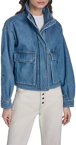 Levi's Women's Cropped Cotton Surplus Jacket