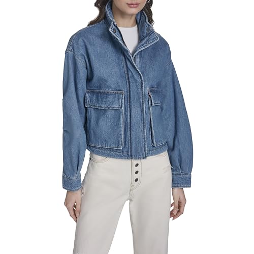 Image of Levi's Women's Cropped Cotton Surplus Jacket