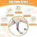Dog Knee Leg Hip Brace for Dog ACL, Adjustable Canine Shoulder Hip Wraps Dog Arthritis Brace, Dog Leg Brace Maintains Joint Warmth, Patella Dislocation, Osteoarthritis for Back and Front Legs Size L