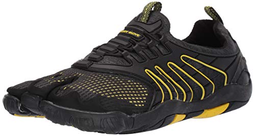 Body Glove mens Water Shoe, Black/Yellow, 10 US