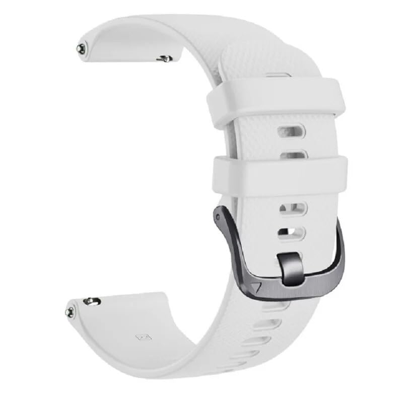 Correa de silicona de 20 mm y 22 mm para Garmin Vivoactive 3 4 Venu SQ Vivomove HR Forerunner 158 55 correa de reloj inteligente, 22 mm para Vivoactive 4