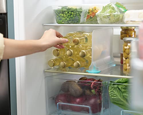 Joseph Joseph FridgeStore - ruchoma przegroda i organizer na półki w lodówce na puszki, butelki, bez BPA