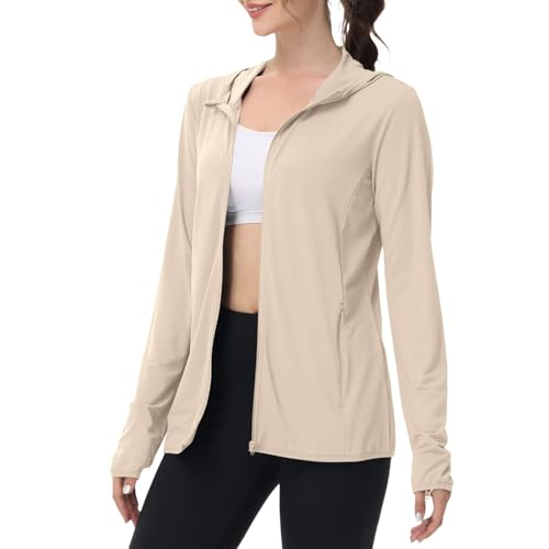 Sudadera con capucha para protección solar ropa deportiva transpirable XS