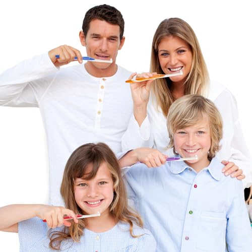 Ouligay 5 Stück Tuft Zahnbürste Einbüschelbürste Getuftet Bürste Weich Büschelzahnbürste Kleine Tuft Toothbrush Zwischenräum Zahnbürste Zahnlücke Bürste für Zahnspange