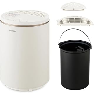 アイリスオーヤマ 加湿器 スチーム式(加熱式) 加湿量 600ml タンク容量 3L 2WAY給水 上給水 お手入れ簡単 連続加湿時間 15時間 10畳 17畳 ホワイト AHM-MHU60A-W