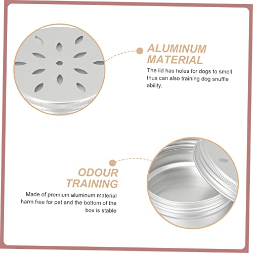 Ipetboom 10Pcs Metallo Sniffle Contenitori Cani