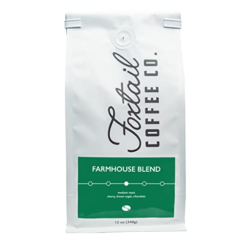 FOXTAIL COFFEE CO. Farmhouse Blend Beans Whole Bean Medium Roast Coffee