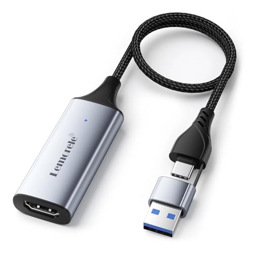 Carte d'acquisition vidéo USB 2.0 HDMI pour jeux Switch et PS5 1080p