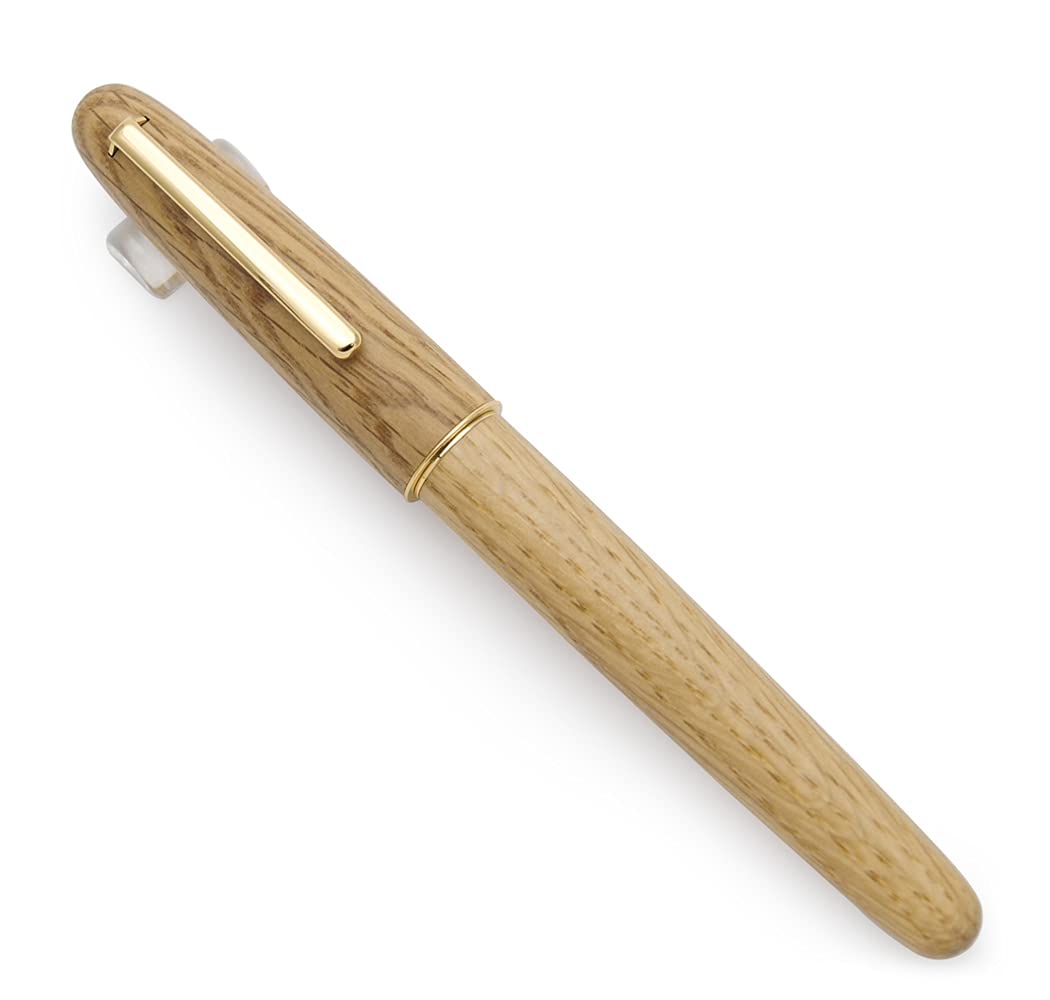 Amazon | JINHAO 9036 天然木万年筆 手作りインクペン (ミディアムペン