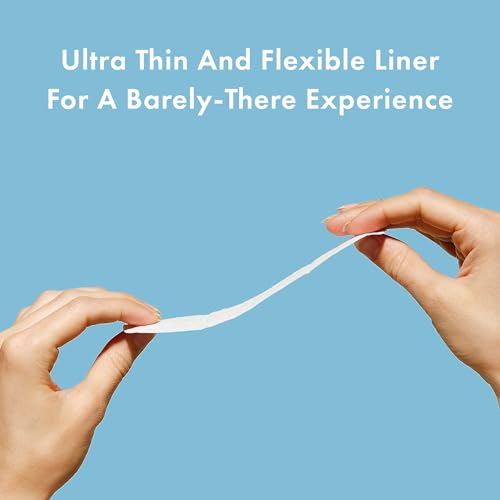 Image of Rael Panty Liners for Women, Organic Cotton Cover (Micro Thin, 280 Count) | Daily Pantiliners, Sanitary Liner, Light Absorbency, Unscented, Chlorine Free, Thin, Period Essentials