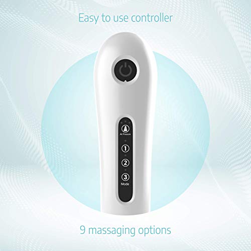 Sedona Leg Massager Circulation Device - Rechargeable Foot Sequential Machine, Calf Neuropathy Massage for Home Use for Calves, Legs, Ankles and Feet for Vein Support – Grey - Thumbnail 4