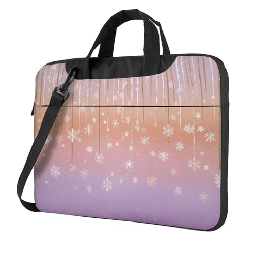 Maletín para laptop impermeable 14 pulgadas morado miniatura 1