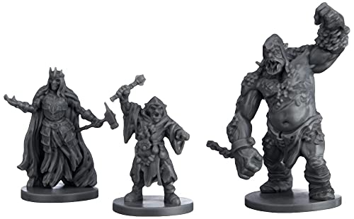 Fantasy Flight Games, Der Herr der Ringe: Reise durch Mittelerde – Geschöpfe der Finsternis, Erweiterung, Expertenspiel, Dungeon Crawler, 1-5 Spieler, Ab 14+ Jahren, 60 Minuten, Deutsch