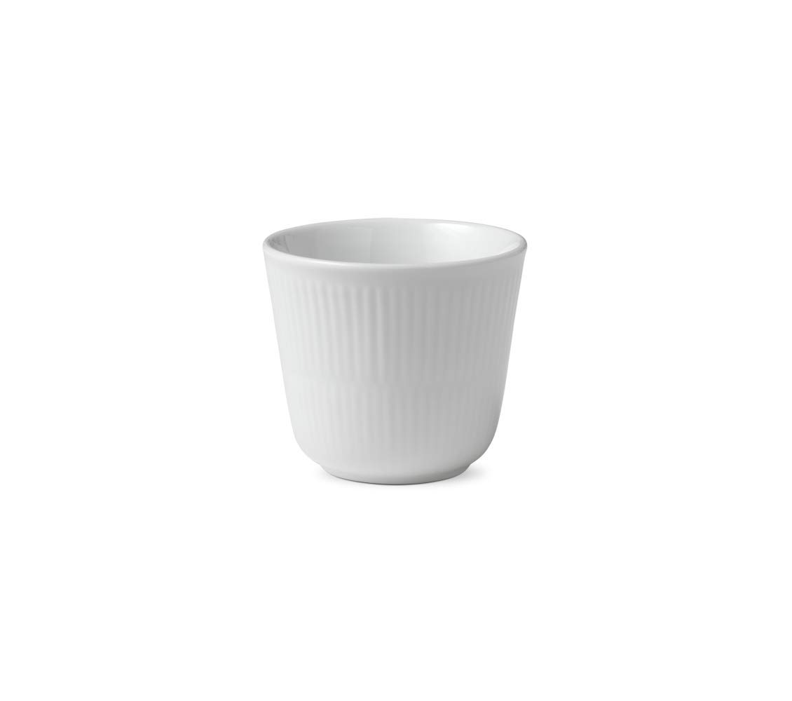 Royal Copenhagen 1017397 White Fluted Thermal Mug 260 ml