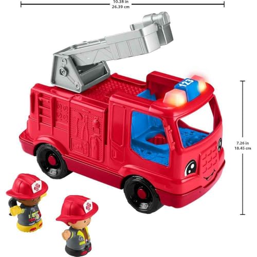 Fisher-Price Little People Fire Truck Toddler Toy - image 6