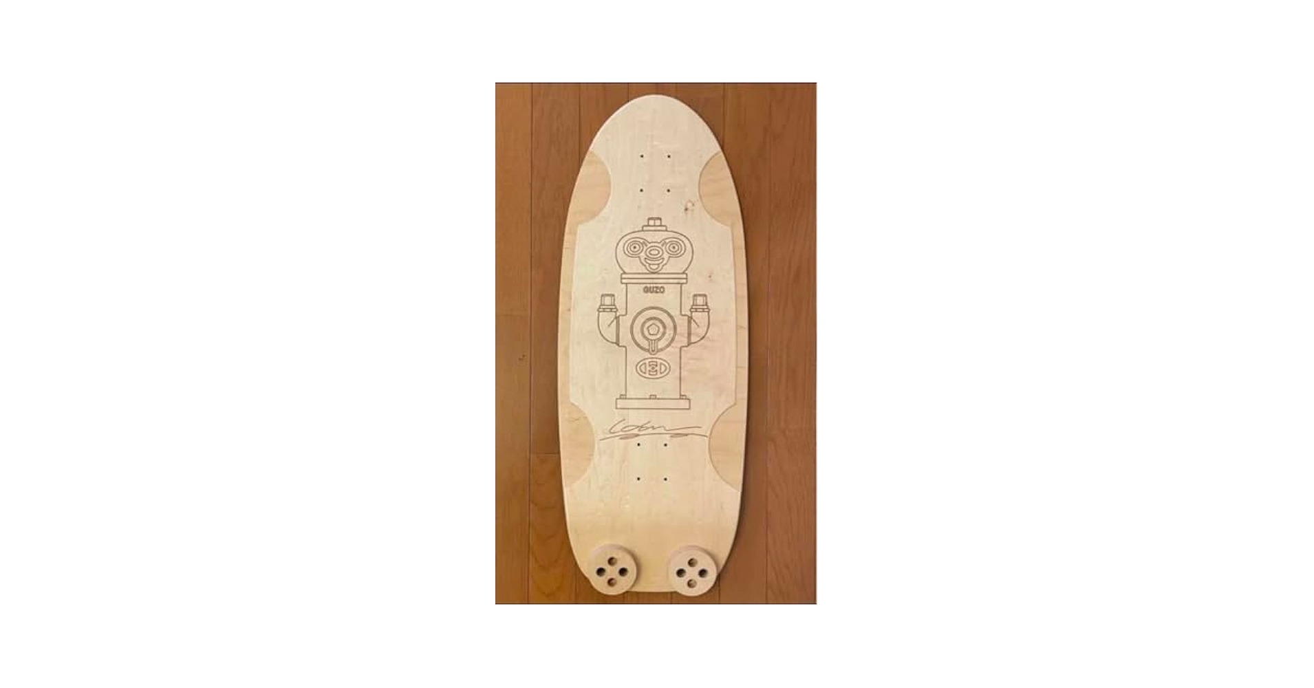 HAROSHI TENDO SKATEBOARD DECK ハロシ デッキ TOKION HAROSHI TENDO SKATEBOARD DECK ハロシ x 天童木工の