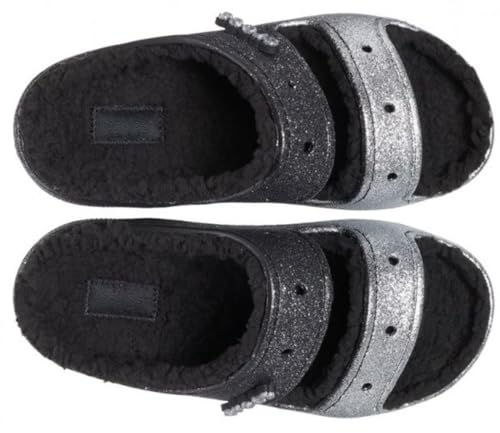 Image of Crocs Unisex-Adult Classic Cozzzy Platform Sandals | Fuzzy Slippers Slide