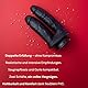 Double Dildo mit Saugnapf 22cm 730g Extra Dick 14cm⌀4,8cm & 16cm⌀4,4cm Schwarz Flexibel Doppeldildo für Frauen Solo Extreme realistic anal penis Sexspielzeug xxl Doppelpenetration FOPS D27XL