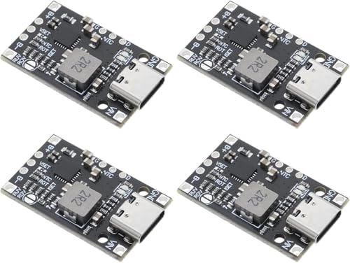 4 unidades 2S 3S BMS cargador placa protectora 30,8 x 18,3 x 5 mm batería de litio Boost módulo de carga adecuado para baterías de polímero de litio o baterías