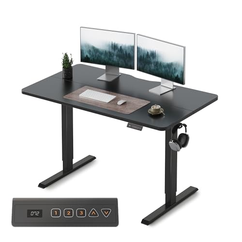 Amazon.co.jp: FEZIBO 昇降デスク 電動 昇降式デスク 幅100cm オフィス