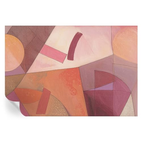 Papel pintado autoadhesivo 152x104 cm con formas coloridas para dormitorio moderno 2