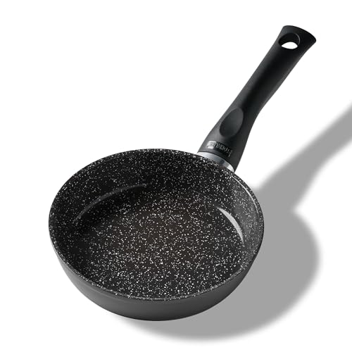 STONELINE Poêle à frire 16 cm céramique | sans couvercle - noir