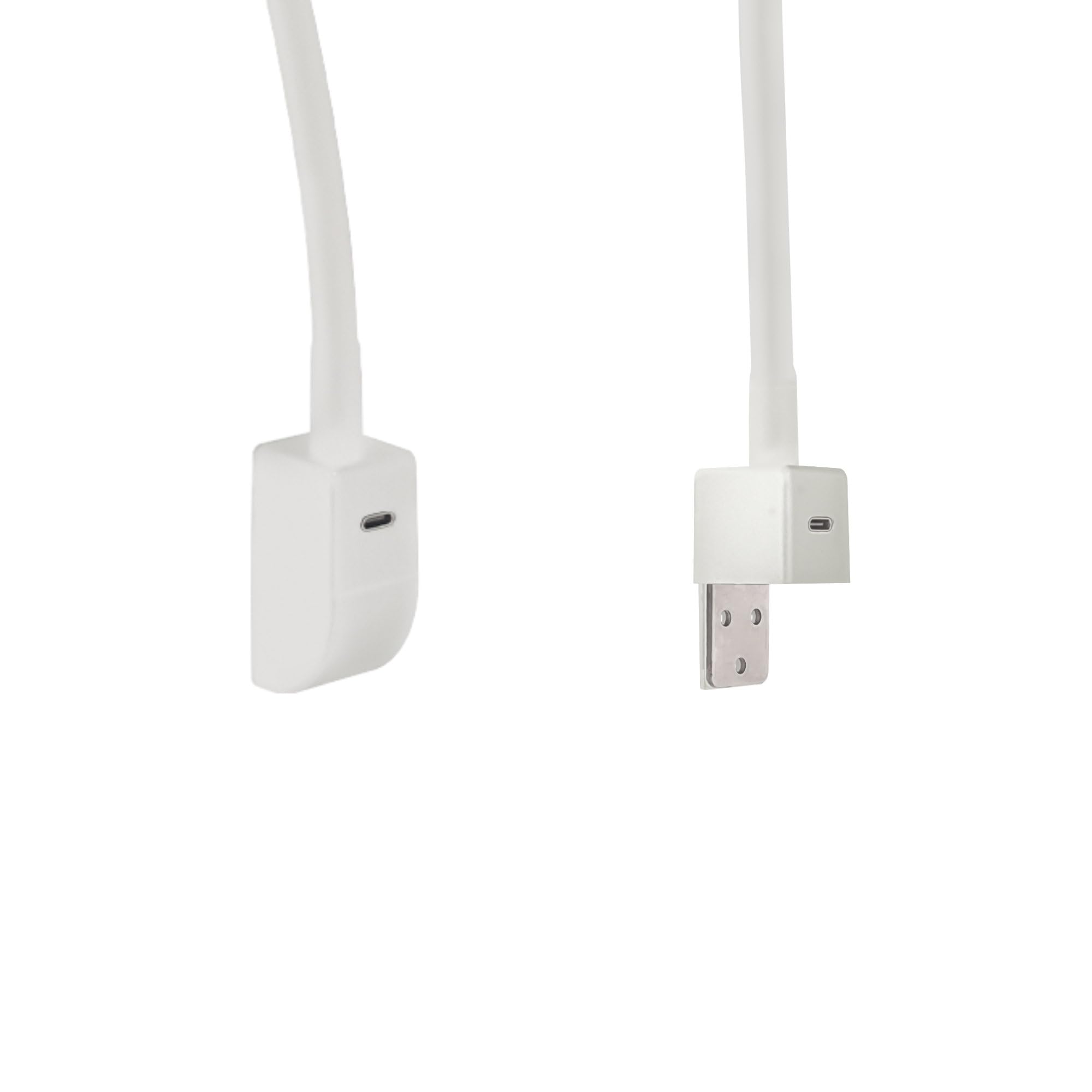 kalb I Ilios LED-Bettleuchte/Leseleuchte mit USB-C, Wand- und Winkelmontage, Flexibler Arm, dimmbar, warmweiß 3000k (1er Set weiß)