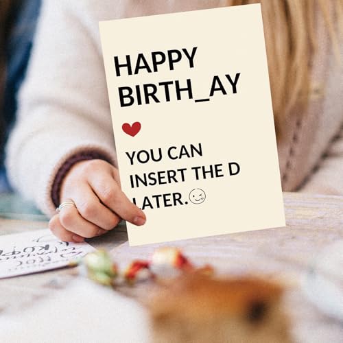 Abeletree Funny Birthday Gifts for Men Him, Humorous Bady Card for Husband Boyfriend, Adult Men Gifts for Birthday - Image 7