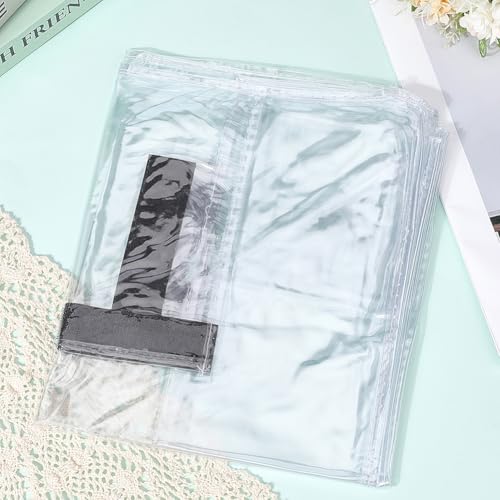PVC Luggage Protector 24 Inch Transparent Suitcase Cover Clear Heavy Duty Waterproof Dustproof Antiscratch Approved Protective Sleeve Case for Wheeled Suitcases Travel Airplane Supplies3