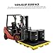 Containment Tray 19.3x13.8x3.5 Inch Spill Containment Trays 110lbs 11L Capacity Spill Pallet with Drain for Warehouses Factory Oil Drums Trays