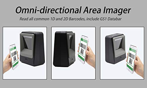 Teemi TMSL-60 Handsfree 1D 2D Barcode Scanner thumb #1