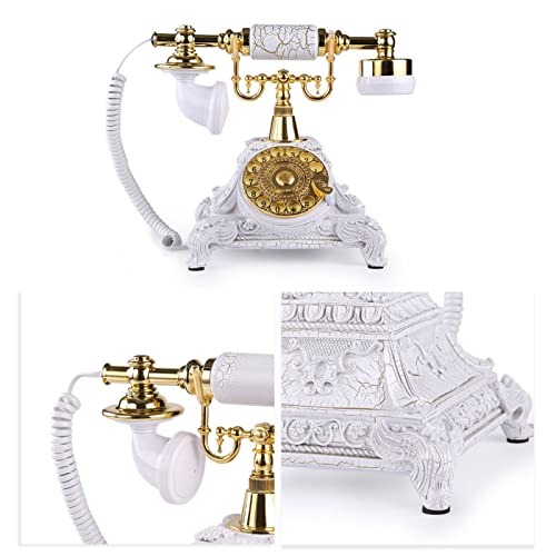 Téléphone classique à l'ancienne avec finitions de qualité supérieure