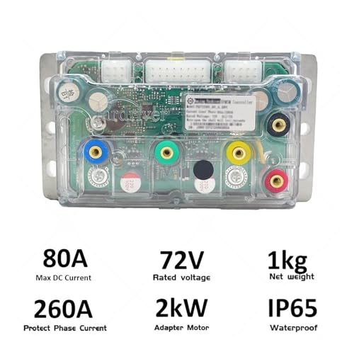 Contrôleur Fardriver ND72260-X80 programmable Bluetooth pour vélo