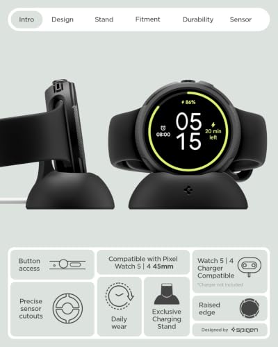 Spigen Liquid Air Case for Google Pixel Watch 5/4 45 mm