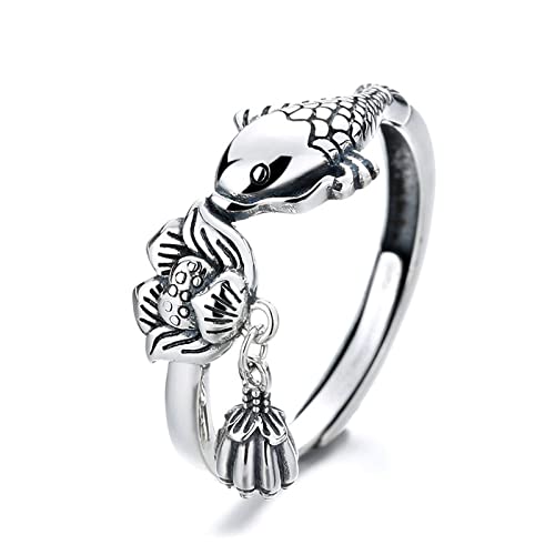 Bague pour femme ouverte ajustable style ethnique pour look quotidien