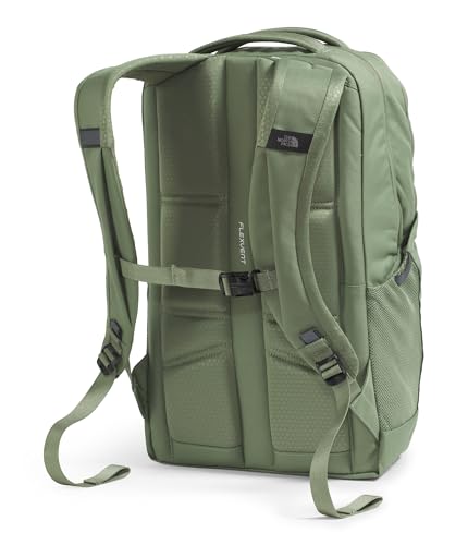 Image of The North Face Jester Everyday Laptop Backpack - Commuter Daypack, Water Repellent, Laptop Sleeve, Bark Mist /TNF Black, One Size
