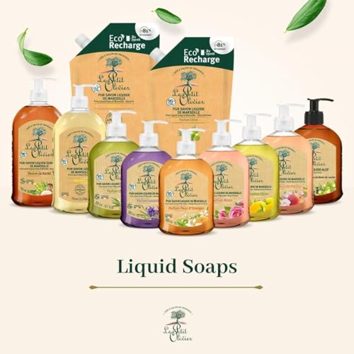 Savon Liquide Verveine Citron Le Petit Olivier Le Flacon De 300 Ml - vue 10