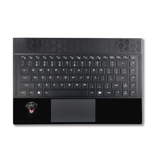 Image of MightySkins Skin Compatible With Alienware X14 R2 (2023) Full Wrap Kit - Black Lab | Protective, Durable, and Unique Vinyl Decal wrap cover | Easy To Apply, Remove, and Change Styles | Made in the USA