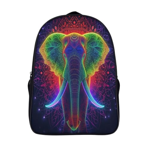 Mochila preescolar con elefantes ideal para excursiones del colegio y jardín