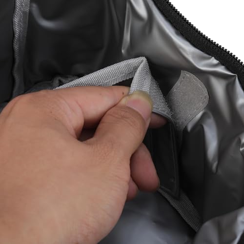 Montesy Sturdy Waterproof Mixer Storage Bag For 5/6/7/9 Speed Hand Mixer With Foil Lining And Carry Handle Mixer Organizers