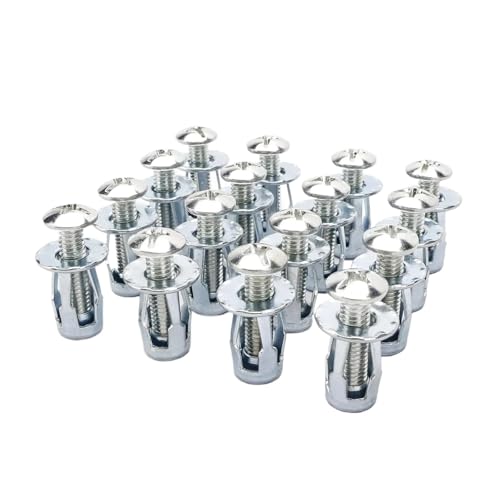 Fixations murales de panneaux et pince d'expansion de rideau M4x20mm 20PCS